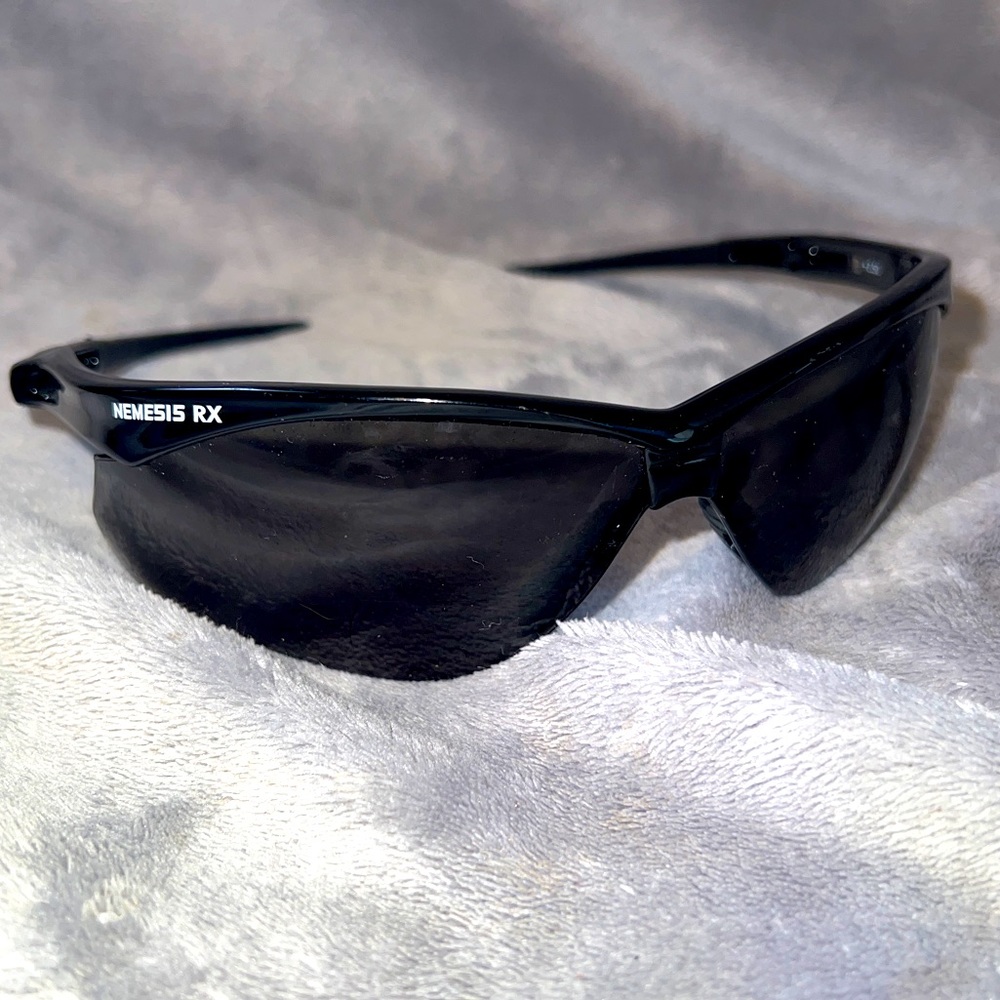 Jackson Safety Nemesis Rx +2.50 Dark Lens Safety Eyewear Sunglasses KC Z87+ S